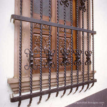 Wrought Iron Window and Iron Window Grill design for house